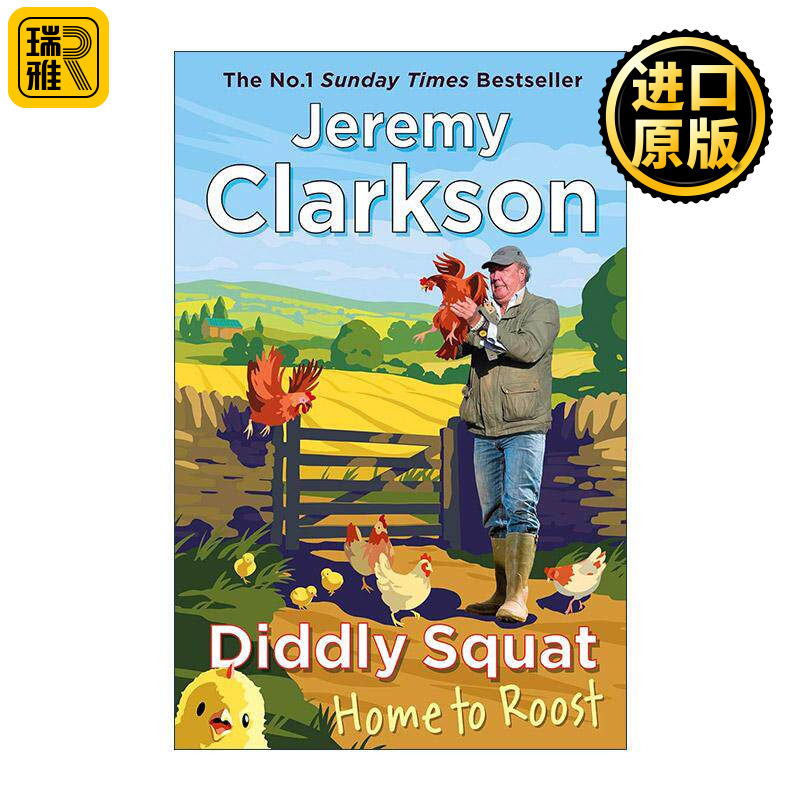 英文原版 Diddly Squat Home to Roost 假装蹲一下4 回家养鸡 克拉克森的农场 英文版 进口英语原版书籍