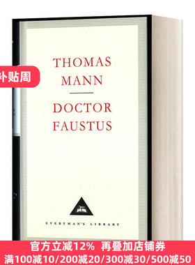 英文原版小说 Doctor Faustus 浮士德博士 托马斯·曼 Everyman精装版 英文版 Thomas Mann 进口英语原版书籍