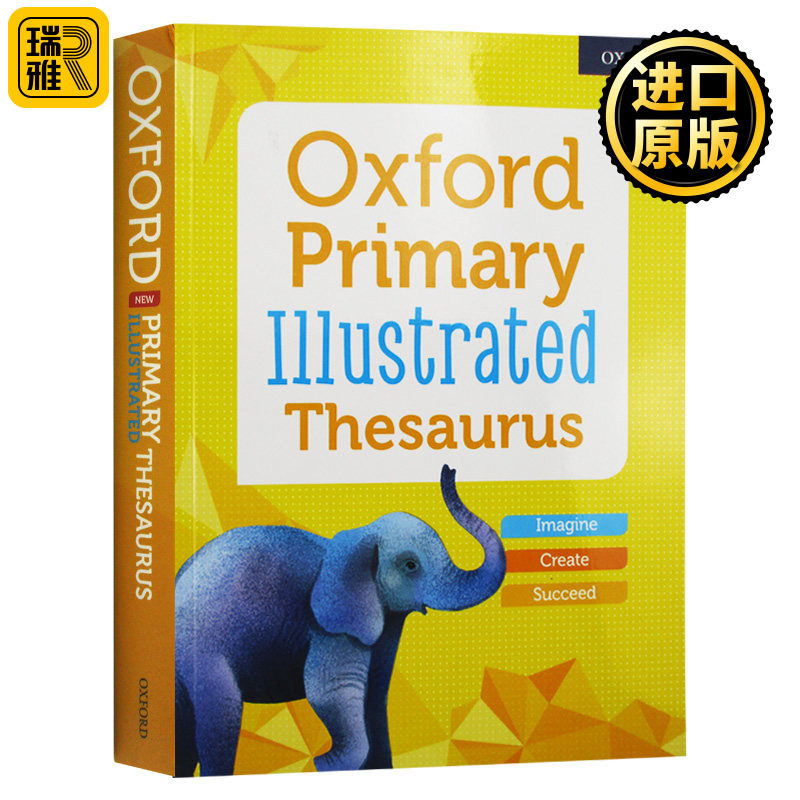 牛津小学插图同义词词典 Oxford Primary Illustrated Thesaurus 英文原版 英英词典 OUP Oxford 进口英语词汇写作工具书字典辞典