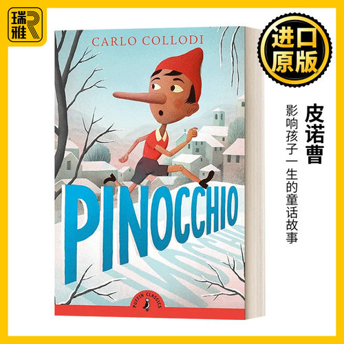 皮诺曹进口英文原版书籍