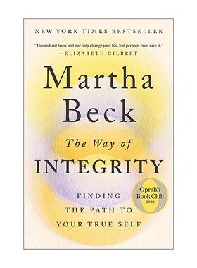 英文原版 The Way of Integrity 正直之道 找到通往真实自我的道路 哈佛毕业社会学家玛莎·贝克 英文版 进口英语原版书籍