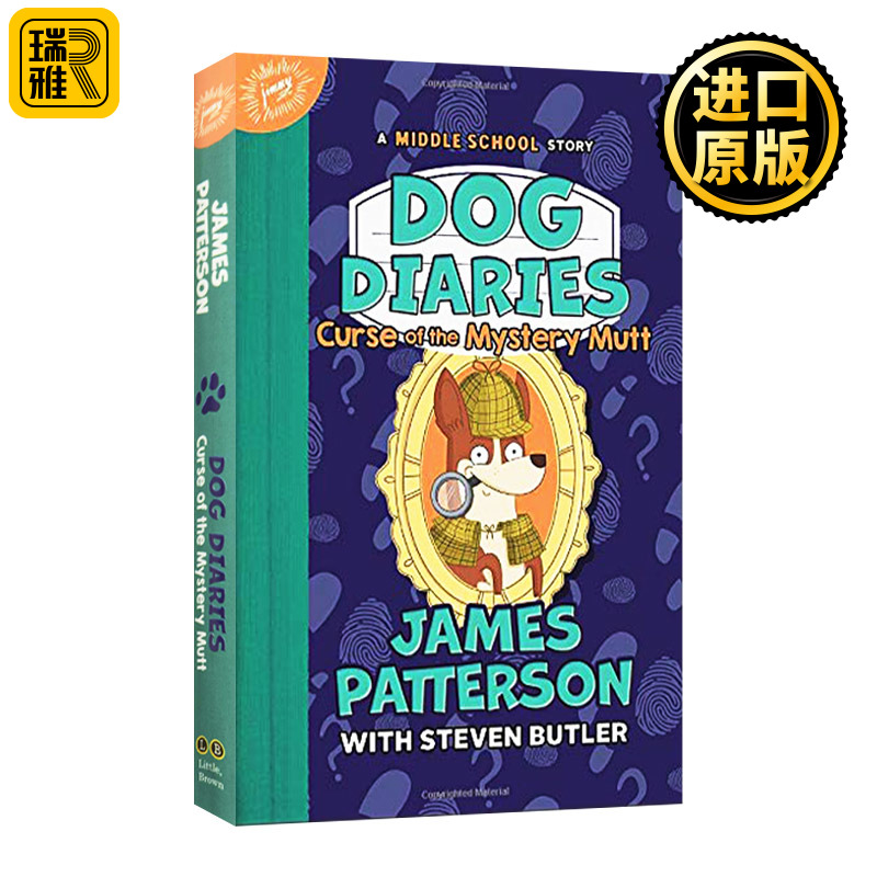 Dog Diaries #4: Curse of the Mystery Mutt 狗狗日记4 精装 英文原版