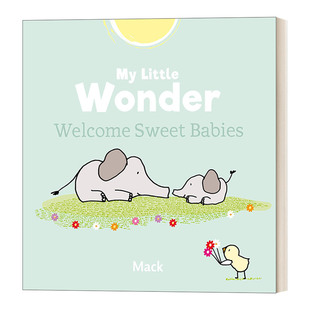 van Wonder. Baby Sweet 你是我 Mack Gageldonk 3岁儿童新生儿主题绘本 Welcome 小小奇迹 精装 欢迎乖乖宝贝 Little