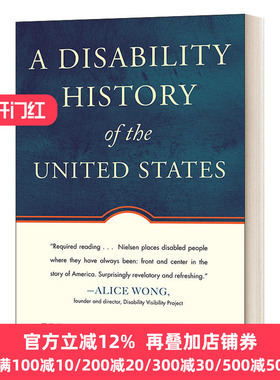 英文原版 A Disability History of the United States 美国残疾史 Revisioning History 2 英文版 进口英语原版书籍
