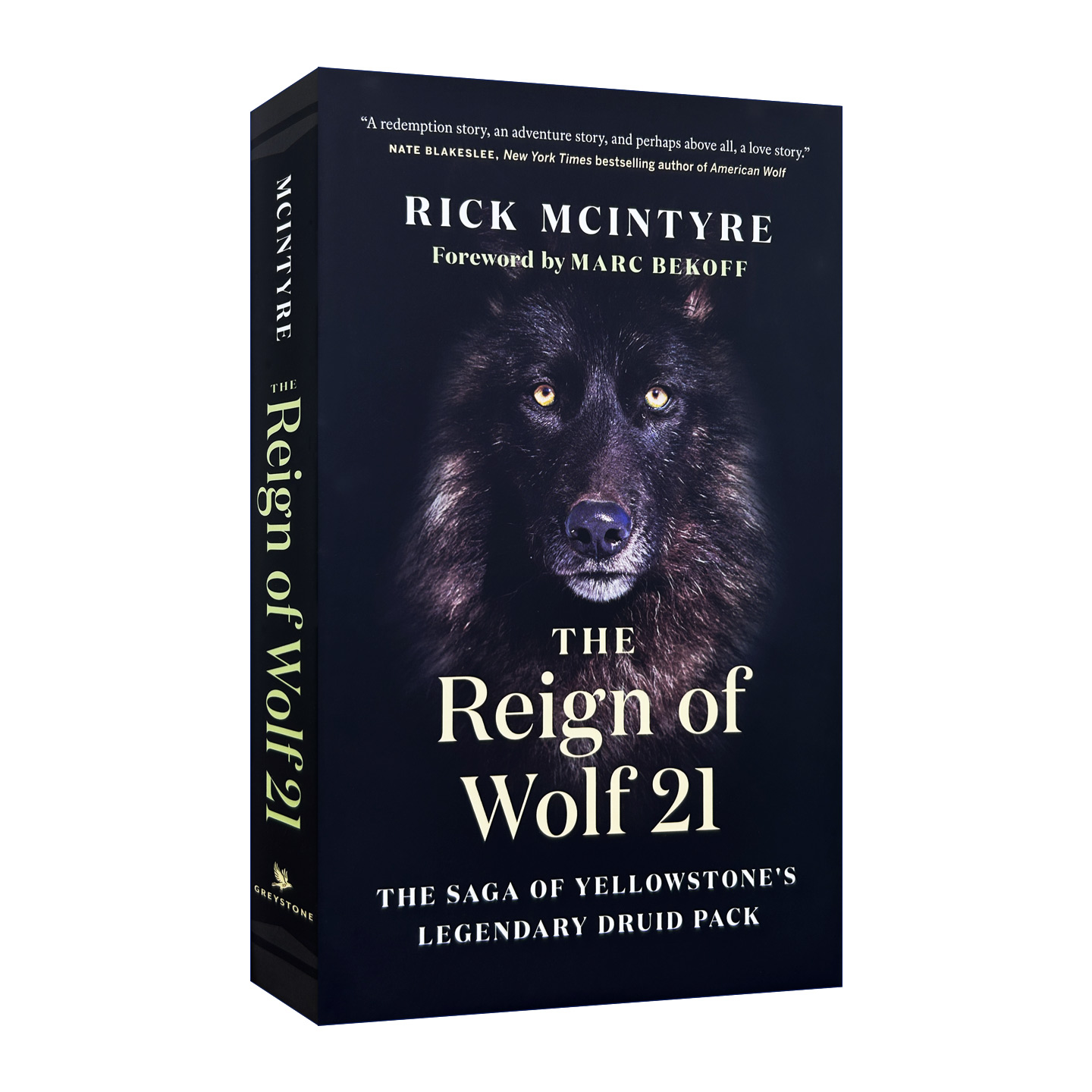 狼21的统治 黄石公园狼系列1 英文原版 The Reign of Wolf 21 英文版 RICK MCINTYRE 进口英语原版书籍