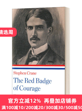 红色英勇勋章 英文原版小说 The Red Badge of Courage a Library of America Paperback Classic 铁骑雄师 电影原著 进口英语书籍