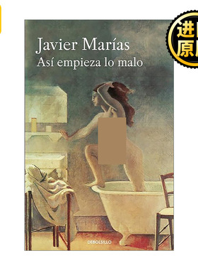 英文原版 As empieza lo malo / Thus Bad Begins Javier Maras