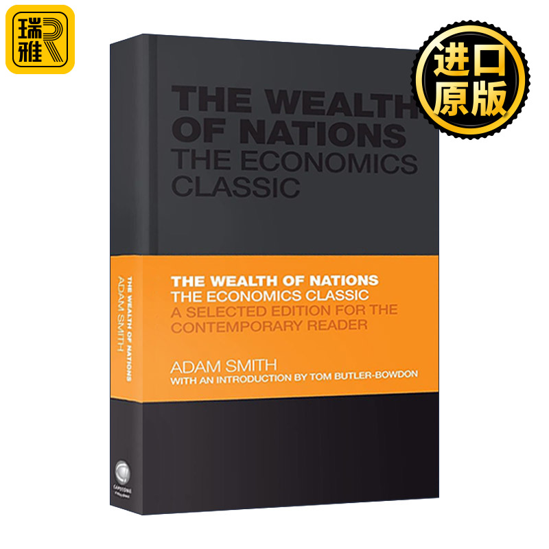 英文原版 The Wealth of Nations 国富论 精装 英文版 进口英语原版书籍