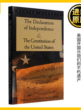 独立宣言与美国宪法 英文原版 The Declaration of Independence and The Constitution of the United States美国历史 英语书籍