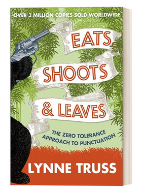 Eats, Shoots And Leaves 熊猫吃射走 琳恩·特鲁斯童书 正确标点运用