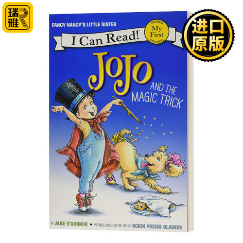 My First I Can Read Fancy Nancy: JoJo and the Magic Trick 漂亮的南希 乔乔变魔术 小俏妞希希分级阅读 - 封面