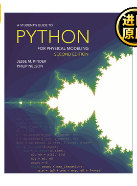 英文原版 A Student's Guide to Python for Physical Modeling Python物理建模初学者指南 第二版 Jesse M. Kinder 进口英语书籍