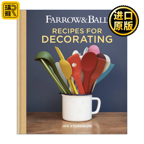 英文原版 Farrow & Ball Recipes for Decorating Farrow&Ball