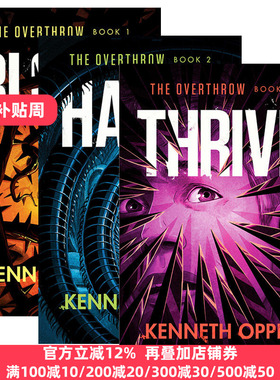 The Overthrow 击败系列3册 儿童科幻冒险小说 普林兹奖得主Kenneth Oppel