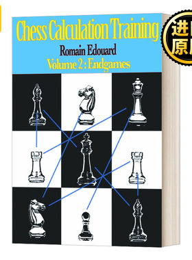 国际象棋计算训练 第二卷 英文原版 Chess Calculation Training Volume 2 英文版 Romain Edouard 进口英语原版书籍
