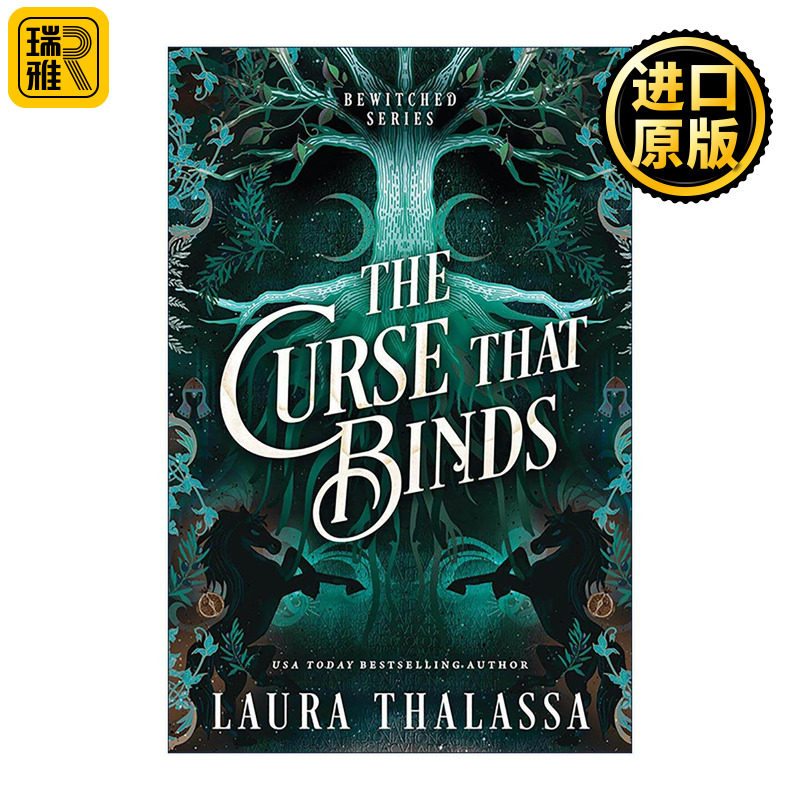 英文原版 The Curse That Binds Standard Edition The Bewitched 03 约束之咒 魔女系列3 奇幻小说 Laura Thalassa 英文版