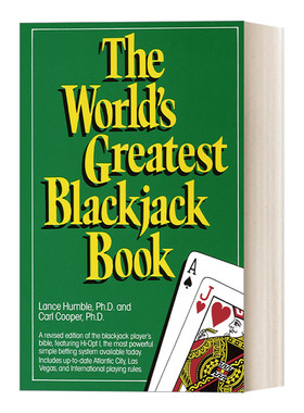 英文原版 The World's Greatest Blackjack Book 21 Lance Humble