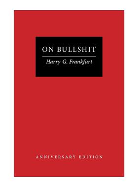 英文原版 On Bullshit 论扯淡/论屁话 Harry G. Frankfurt 精装 亚马逊畅销书 英文版 进口英语原版书籍