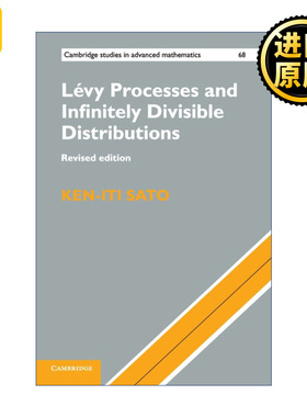 英文原版 Lvy Processes and Infinitely Divisible Distributions