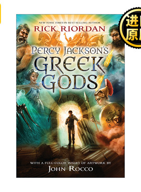 英文原版 Percy Jackson's Greek Myths 1 Percy Jackson's Greek Gods 波西杰克逊的希腊神话1 希腊诸神  奇幻小说 Rick Riordan