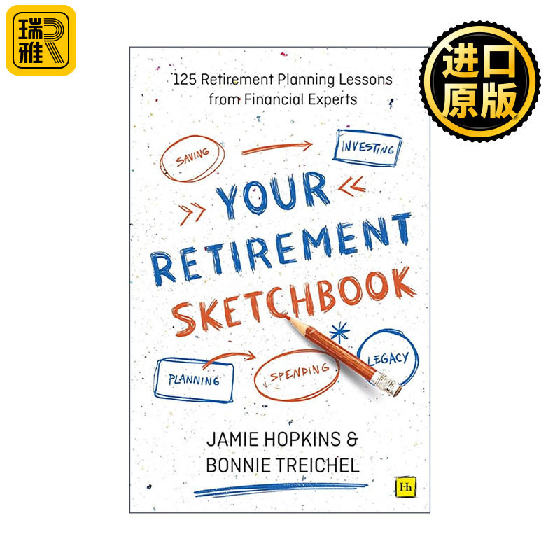 英文原版 Your Retirement Sketchbook 退休计划 125条退休规划 人生指南 理财投资 英文版 进口英语原版书籍