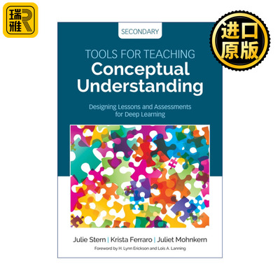 英文原版 Tools for Teaching Conceptual Understanding, Secondary 概念理解教学方法 中学版