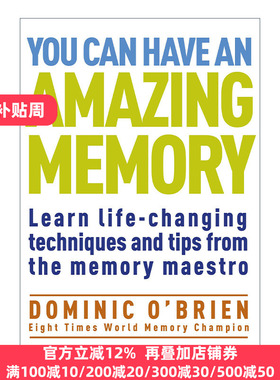 英文原版 You Can Have an Amazing Memory Dominic O'Brien