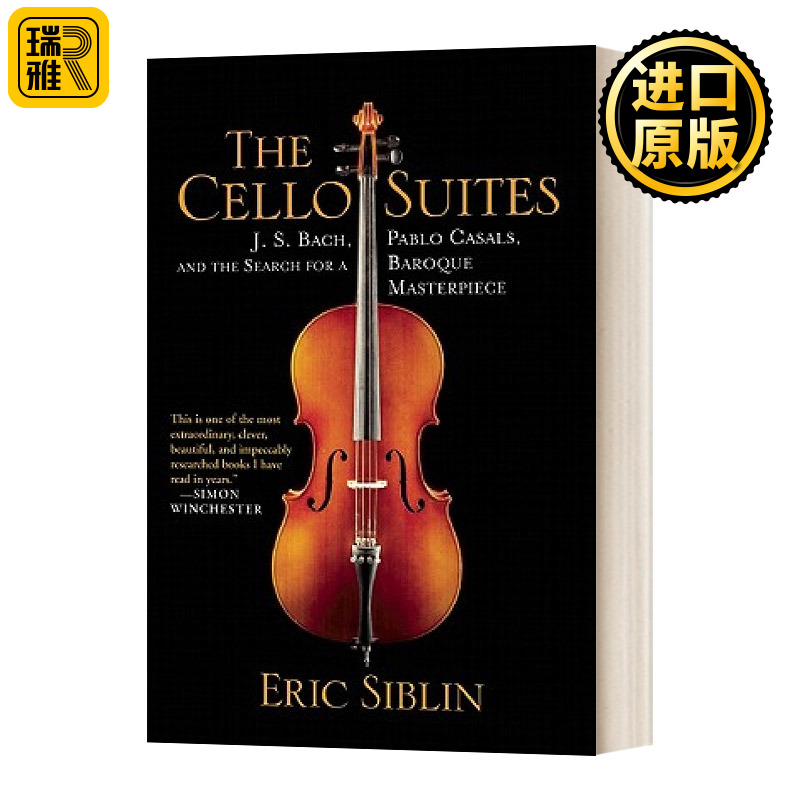 大提琴组曲 英文原版 The Cello Suites 英文版 Eric Siblin 纯全英文版正版原著进口英语书籍