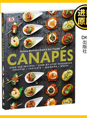 DK Canapes 食谱 餐前开胃小菜 Eric Treuille Victoria Blashford-Snell