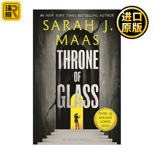Throne of Glass 玻璃王座1 莎拉J玛斯畅销奇幻小说 英文原版文学小说