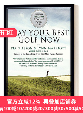 英文原版 Play Your Best Golf Now VISION548 Lynn Marriott