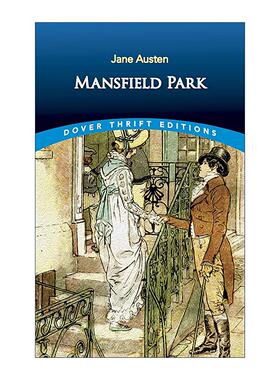 英文原版 Mansfield Park 曼斯菲尔德庄园 简·奥斯丁 Dover Thrift Editions 英文版 进口英语原版书籍