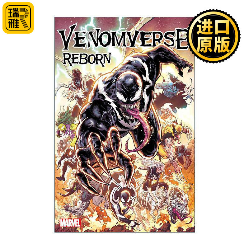 英文原版 Venomverse Reborn 毒液宇宙重生 1-4卷合集 漫威漫画 Al Ewing 英文版 进口英语原版书籍
