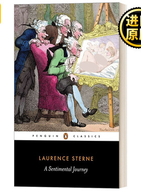 英文原版 A Sentimental Journey 多情客游记 劳伦斯·斯特恩 企鹅黑经典 Penguin Black Classics