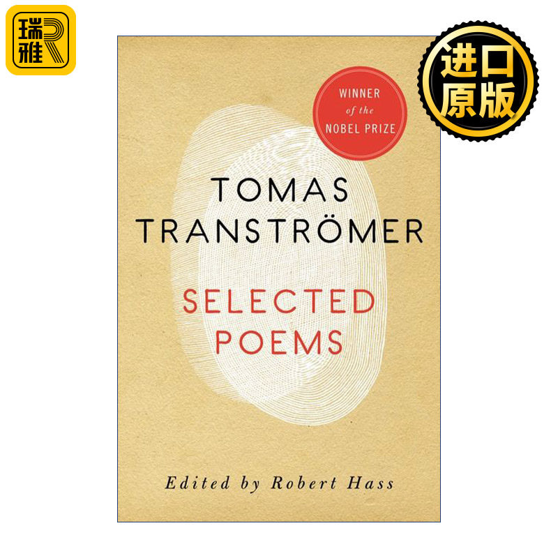 Selected Poems 托马斯特朗斯特罗姆1954-1986诗歌选集