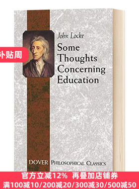 关于教育的一些思考 英文原版 Some Thoughts Concerning Education 全英文版 John Locke 进口原版英语书籍