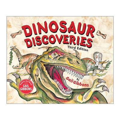 英文原版 Dinosaur Discoveries 恐龙大发现 第三版 盖尔吉本斯少儿百科系列 儿童精装绘本 英文版 进口英语原版书籍