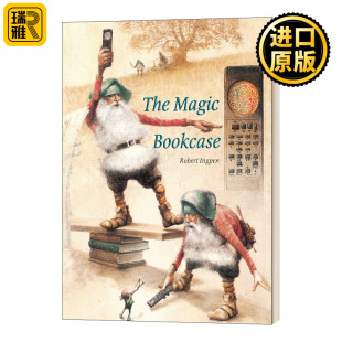 魔法书架 Bookcase 儿童绘本 精装 The 英文原版 Magic