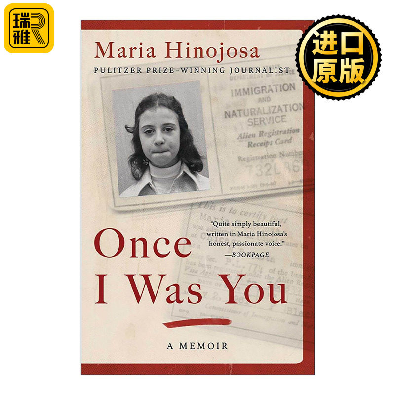 英文原版 Once I Was You 曾经我是你 玛丽亚·伊诺霍萨回忆录 英文版 进口英语原版书籍