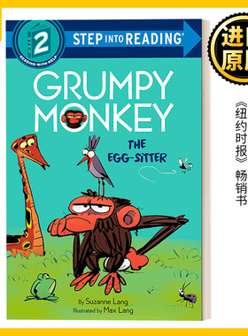 英文原版 Step into Reading 2: Grumpy Monkey The Egg-Sitter