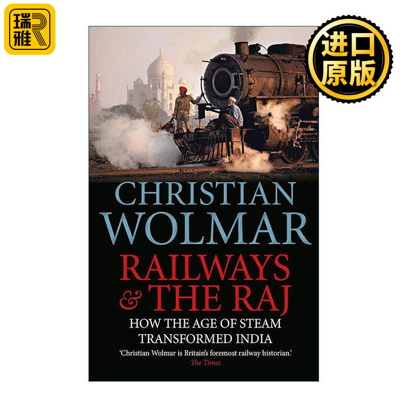 英文原版 Railways and the Raj 铁路和英属印度 印度铁路的故事 英文版 进口英语原版书籍