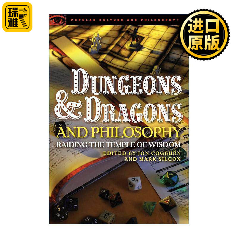 英文原版 Dungeons and Dragons and Philosophy 龙与地下城与哲学 突袭智慧神殿 Jon Cogburn 英文版 进口英语原版书籍