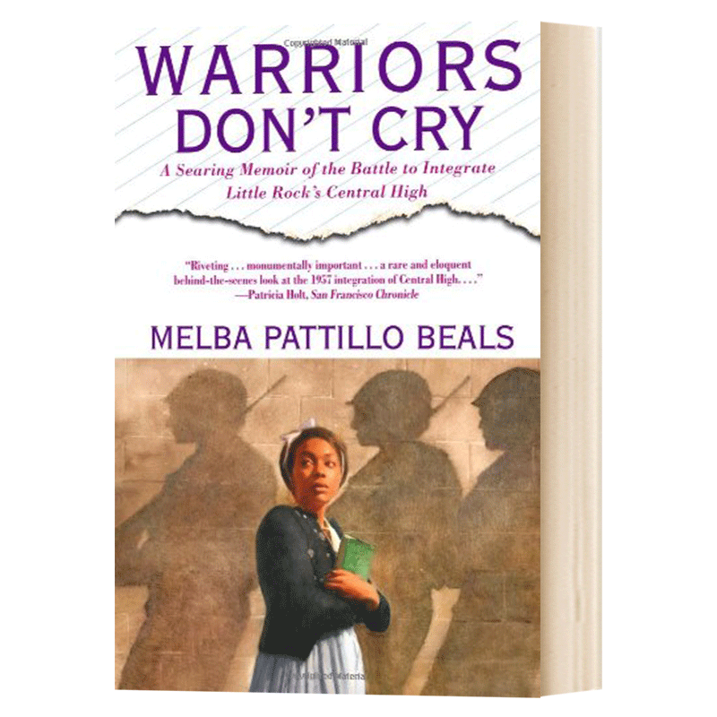 勇士不要哭 英文原版人物传记 Warriors Don't Cry 英文版 Melba Patillo Beals 进口原版英语书籍