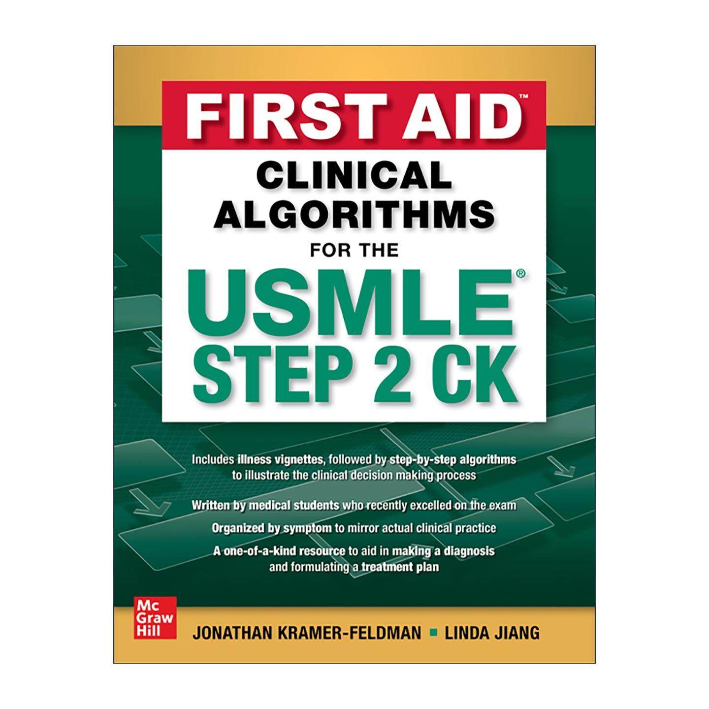 英文原版 First Aid Clinical Algorithms For the Usmle Step 2 CK 临床医学知识 临床算法考点速记 英文版 进口英语原版书籍