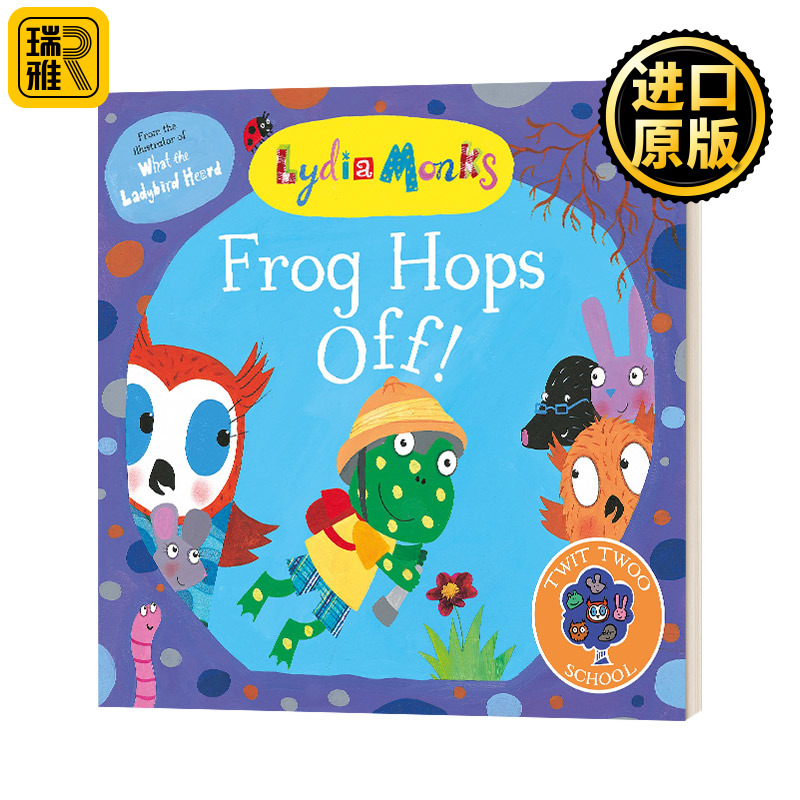 Frog Hops Off! 青蛙跳了 英文原版儿童绘本