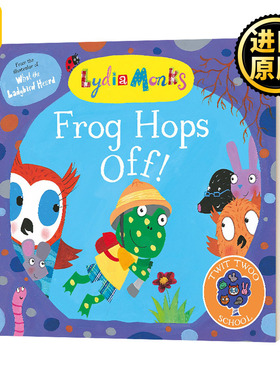 Frog Hops Off! 青蛙跳了 英文原版儿童绘本