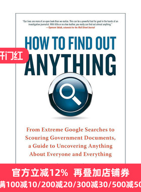 How to Find Out Anything 如何找到任何东西 从谷歌到政府文件的搜索指南 Don Macleod