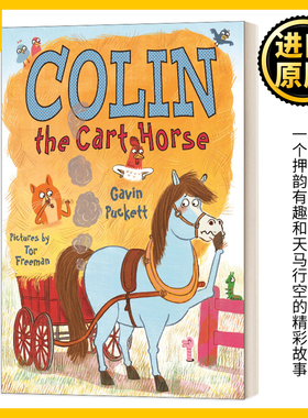 拉车马科林 英文原版 Colin the Cart Horse 英文版 Gavin Puckett 进口英语原版书籍