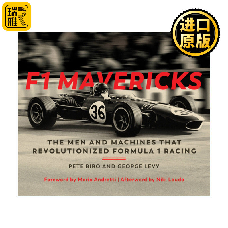 英文原版 F1 Mavericks The Men and Machines that Revolutionized Formula 1 Racing 改变一级方程式赛车的人和机器 进口英语书