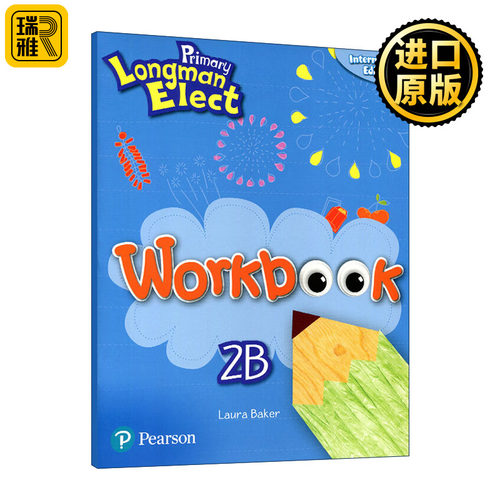 英文原版 Primary Longman Elect Workbook 2B 培生朗文小学英语练习册 英文版 进口英语原版书籍
